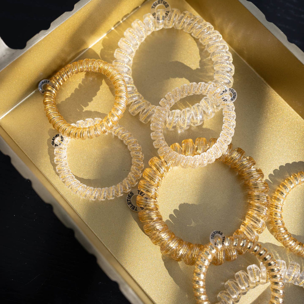 TELETIES Spiral Hair Coils | Large