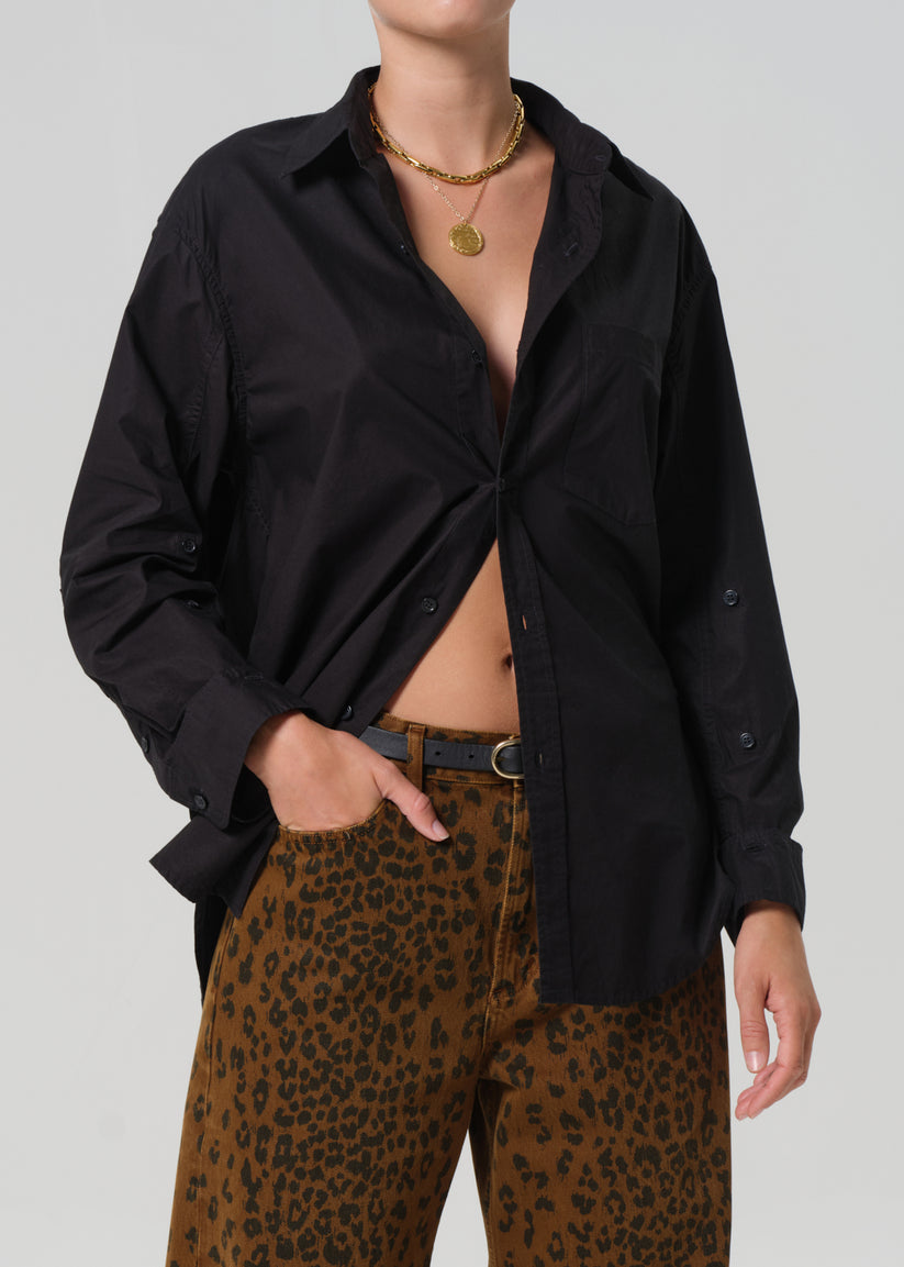 Citizens of Humanity Kayla Shirt in Black
