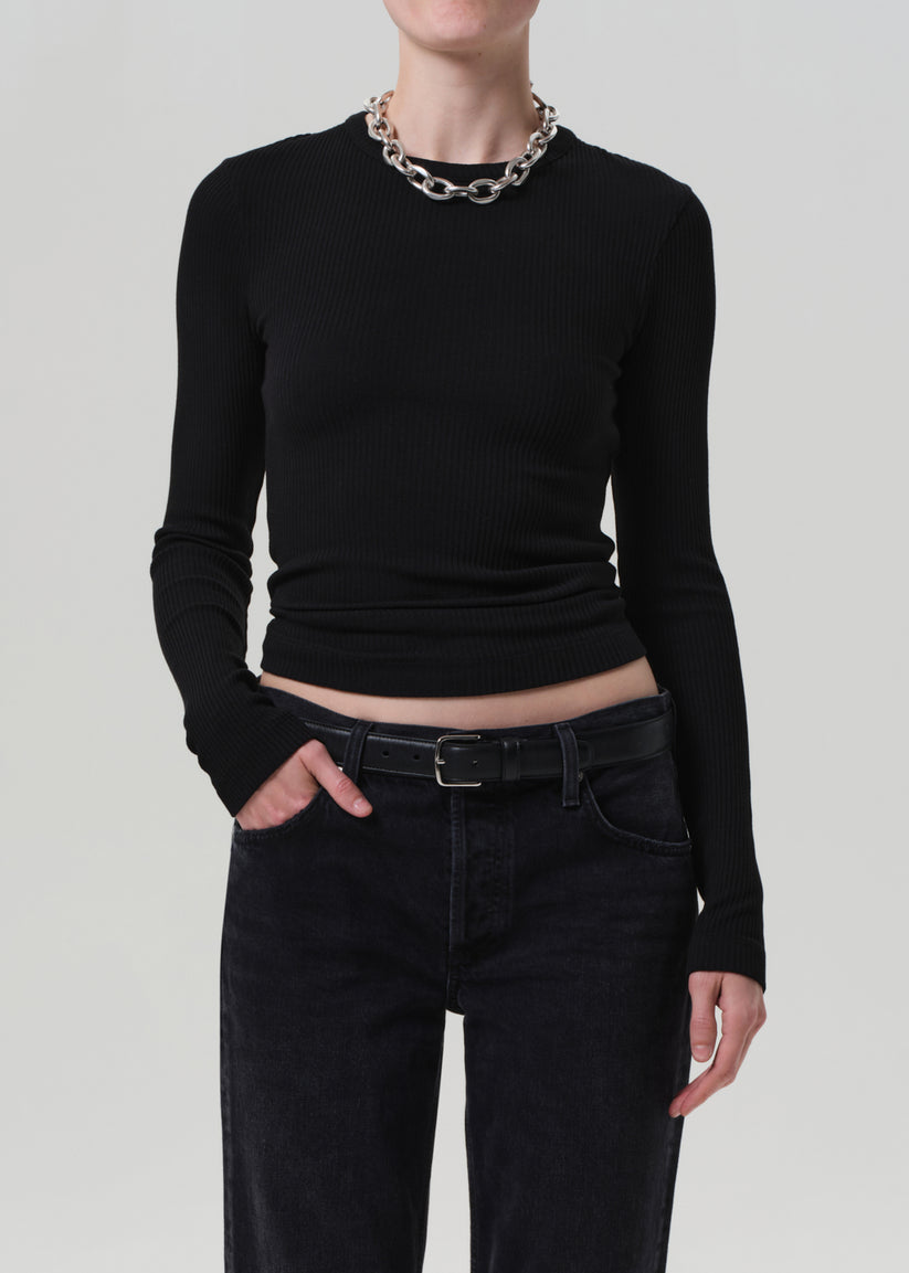 Citizens of Humanity Bina Crewneck Black