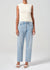 AGOLDE 90's Crop Mid Rise Loose Straight in Force