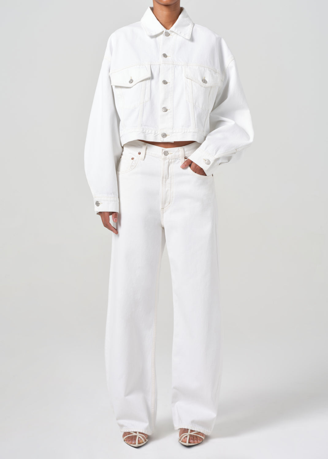 AGOLDE Low Curve Jean in Milkshake