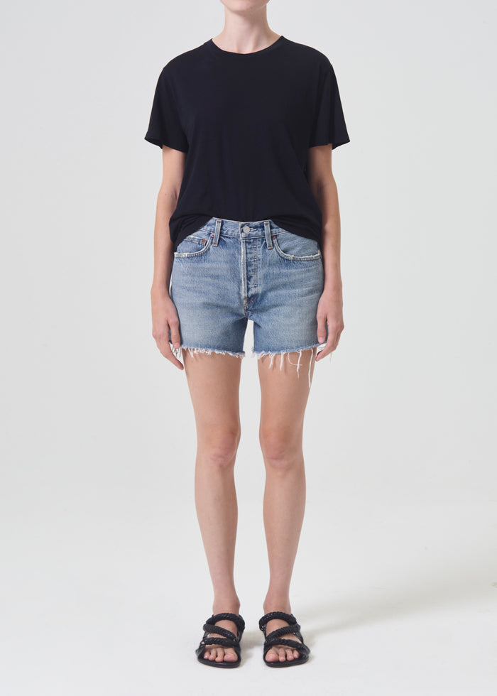 AGOLDE Parker Long Short in Wheel