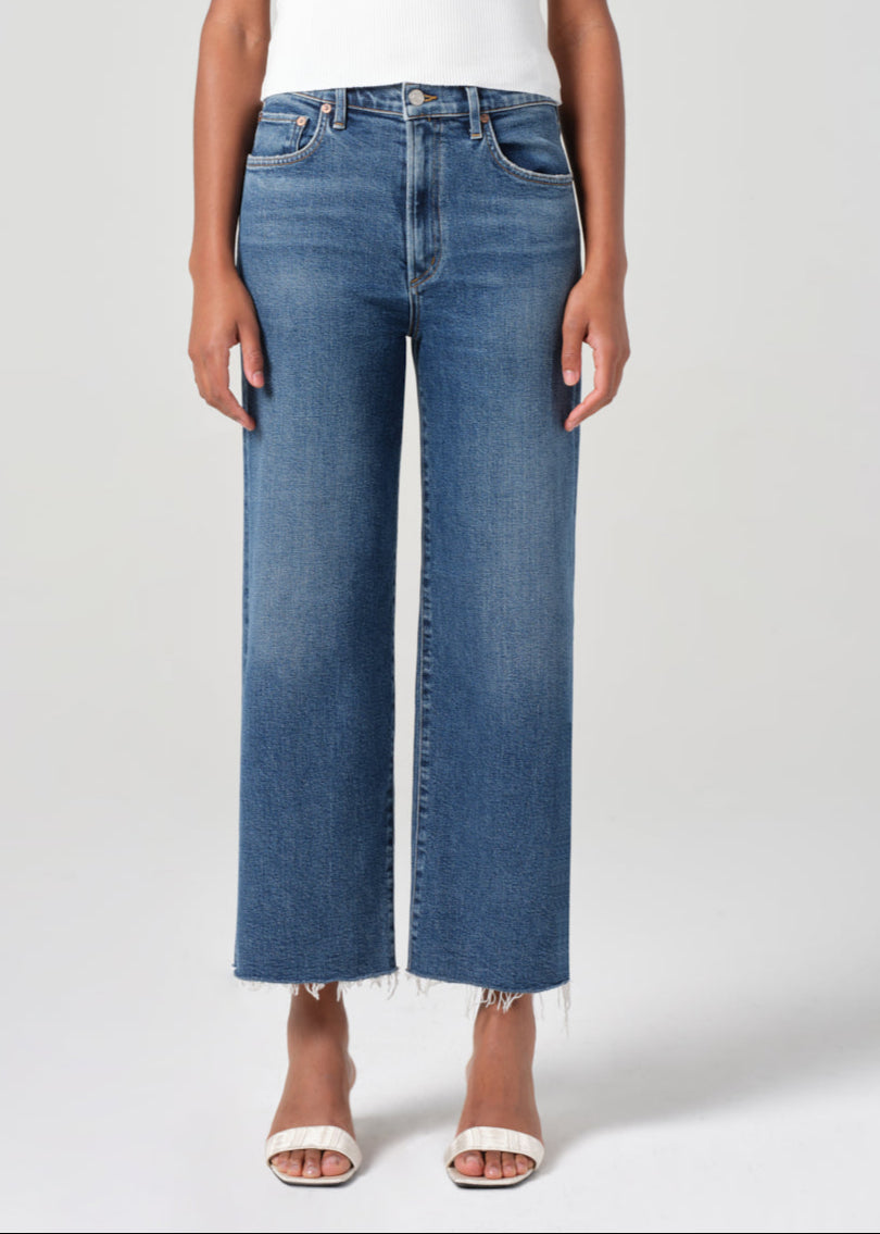 AGOLDE Harper Crop Jean in Motion