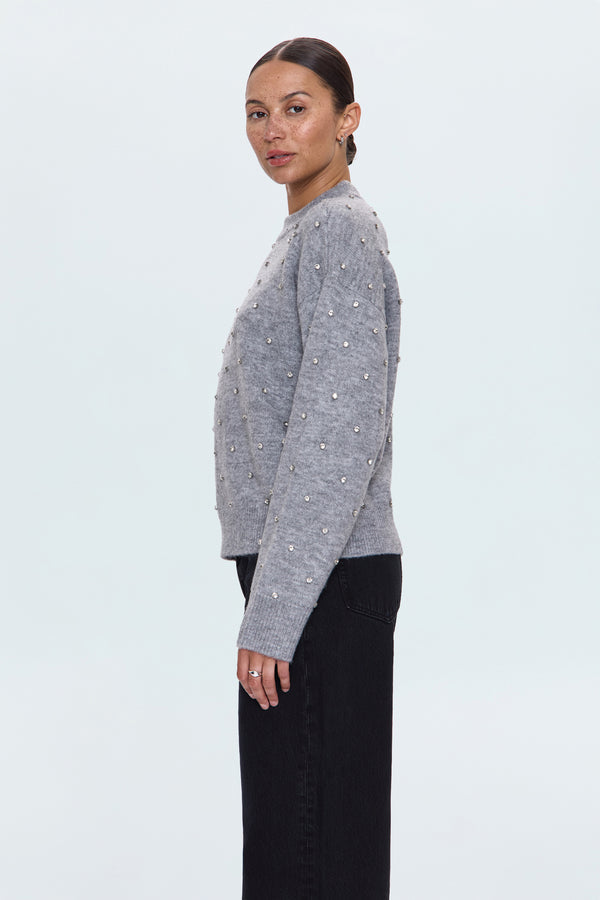 PISTOLA Aura Relaxed Crewneck Sweater
