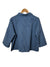 BIBICO Ava Oversized Blouse in Cotton & Linen Stripe