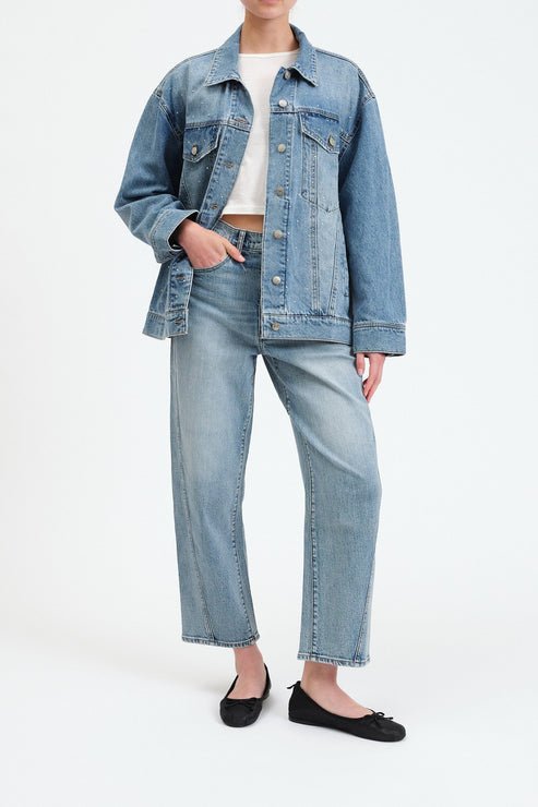Daze Denim Beau Denim Jacket in Twinkle