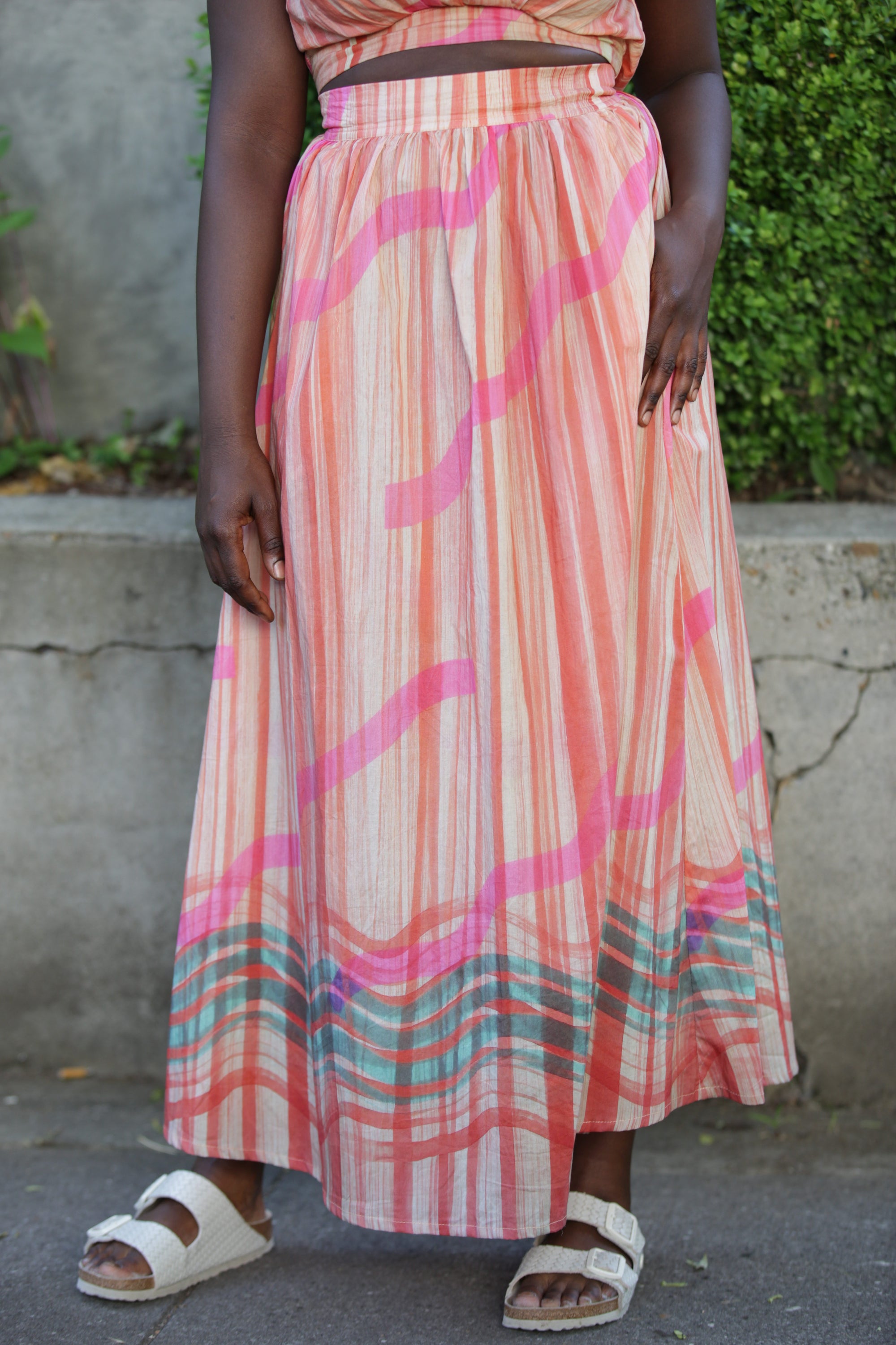 BEL KAZAN Avery Skirt in River