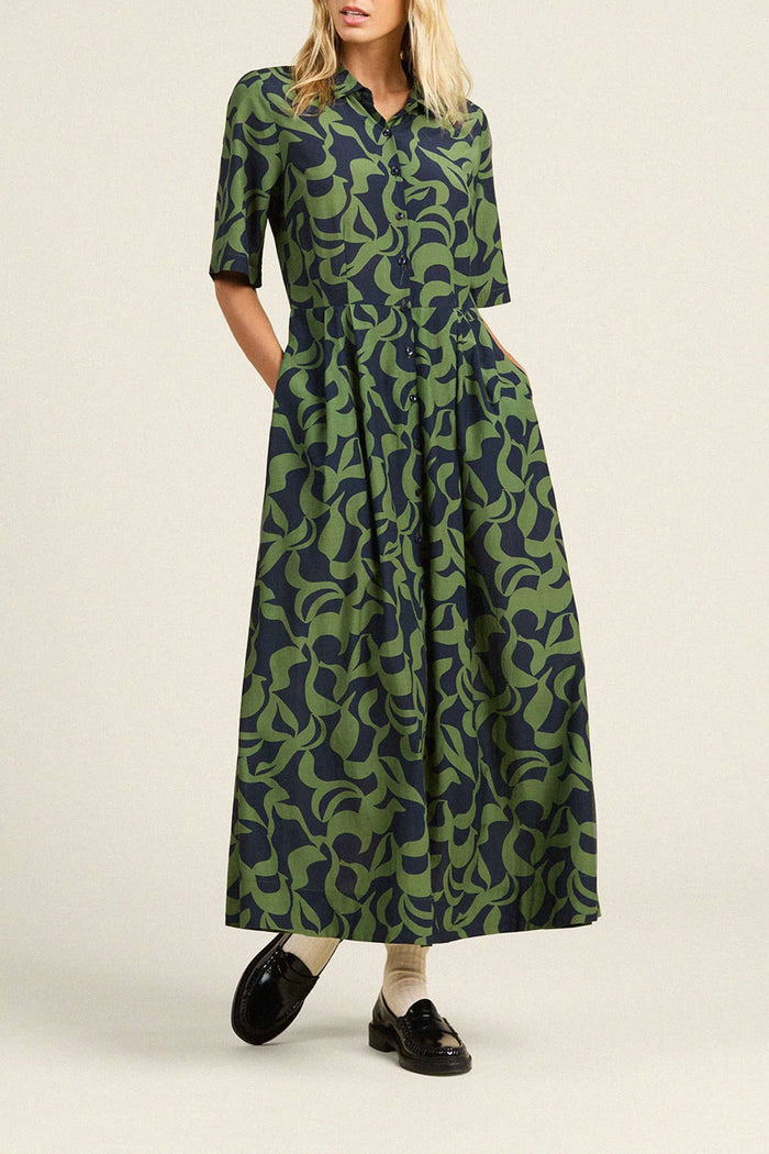 Birds of Paradis by Trovata Aster Dress in Muted Canopy