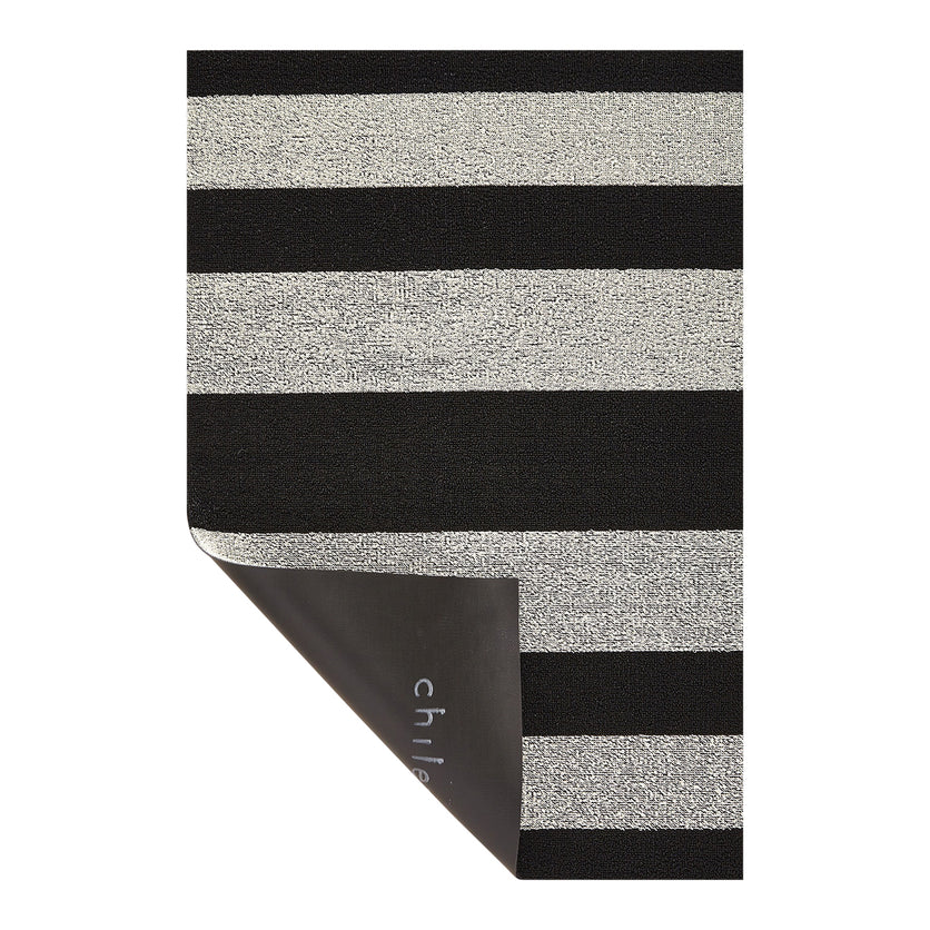 Chilewich Bold Stripe Shag Doormat 18x26