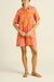 Birds of Paradis by Trovata Dana Dress Amberglow