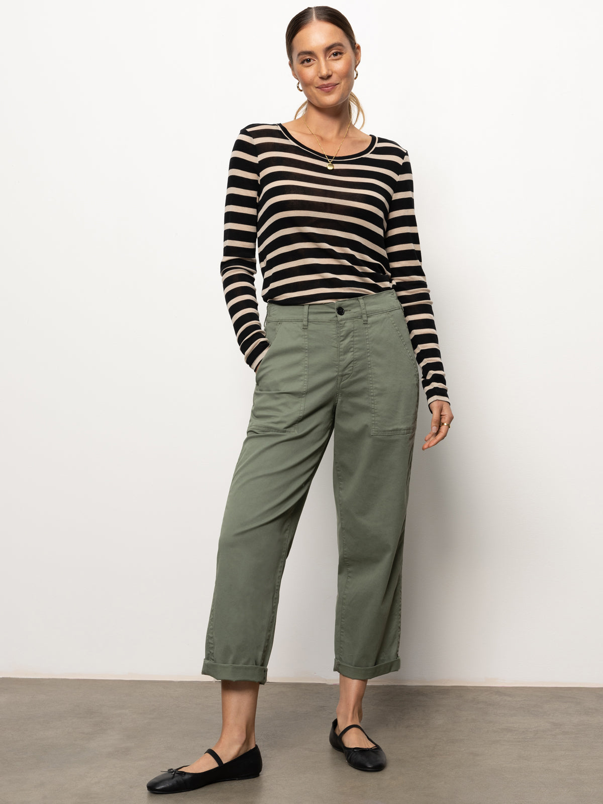 Sanctuary Cruiser Chino Pant Dark Spruce
