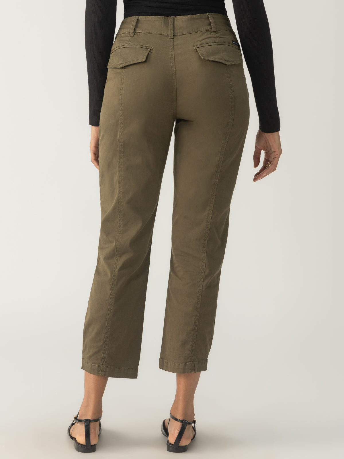 Sanctuary Sahara Tapered Pant in Burnt Olive