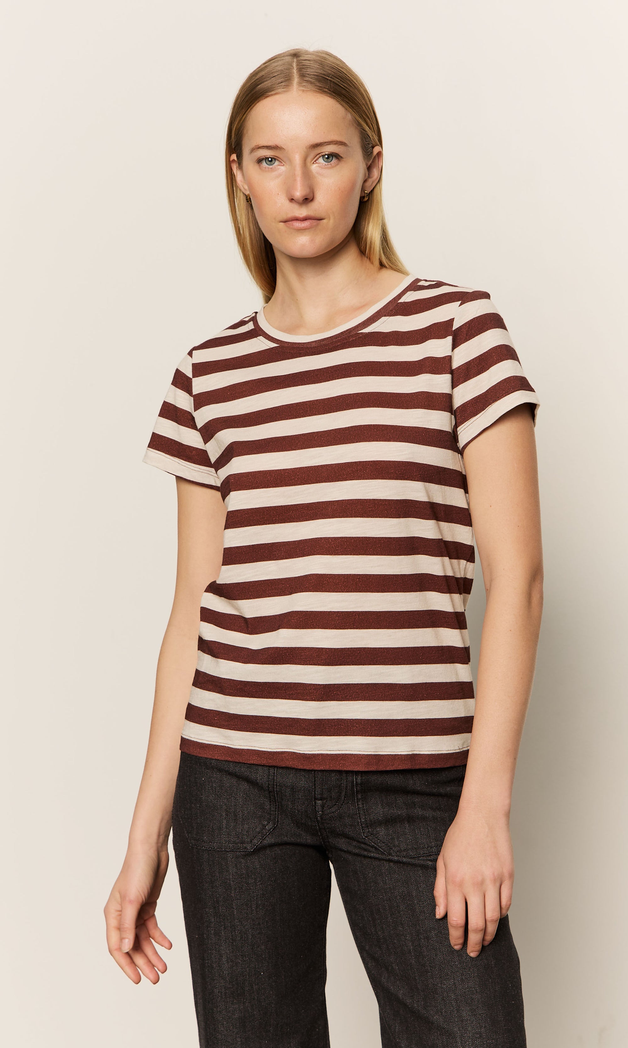 Sanctuary The Perfect Tee in Chicory/Mother of Pearl
