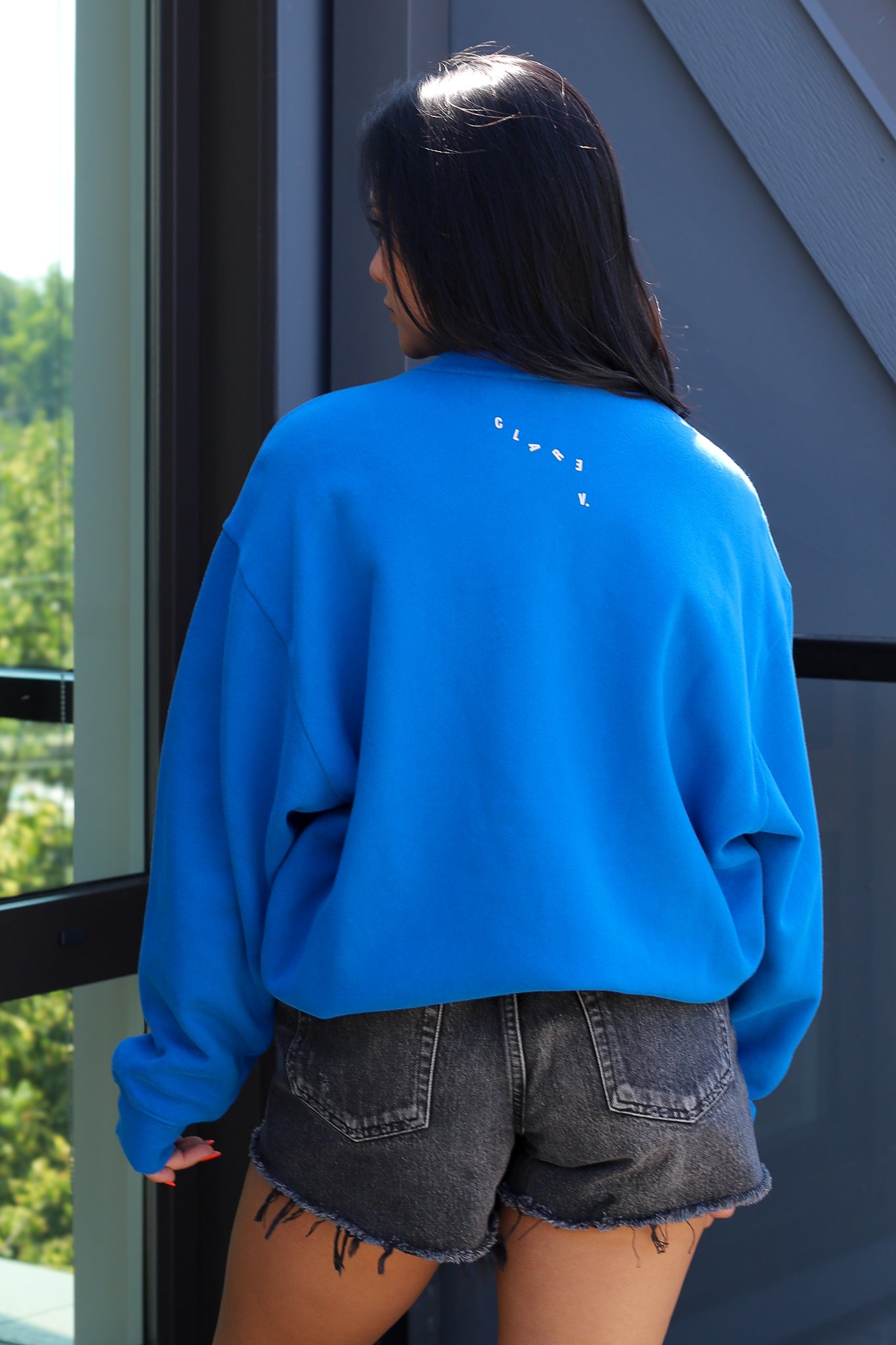 Clare V. Ciao Oversized Sweatshirt