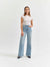 Daze Denim Far Out High Rise Wide Leg in Blooming Vintage