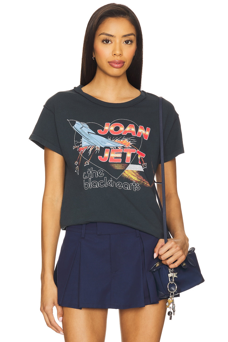 DAYDREAMER Joan Jett Fighter Reverse Girlfriend Tee