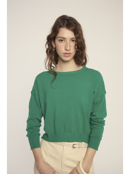 DELUC Polly Sweater in Green