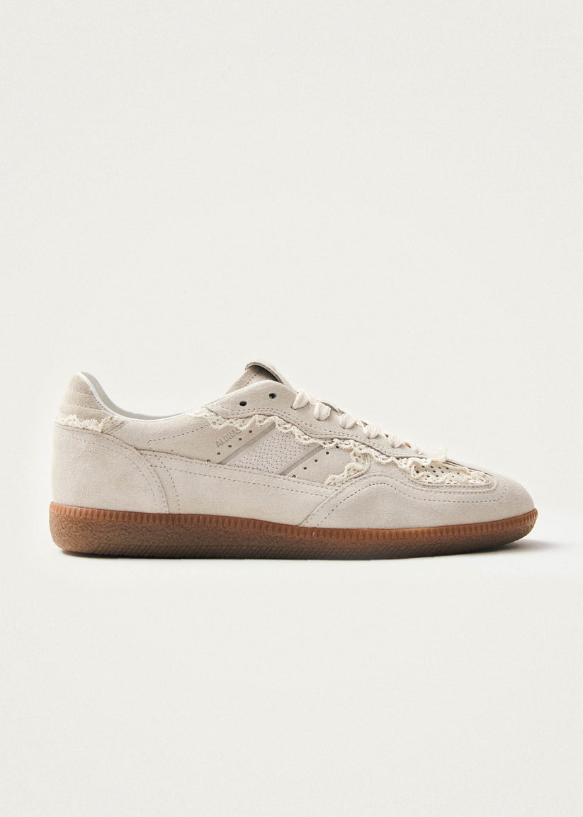 ALOHAS Tb.490 Crochet Leather Sneakers Cream