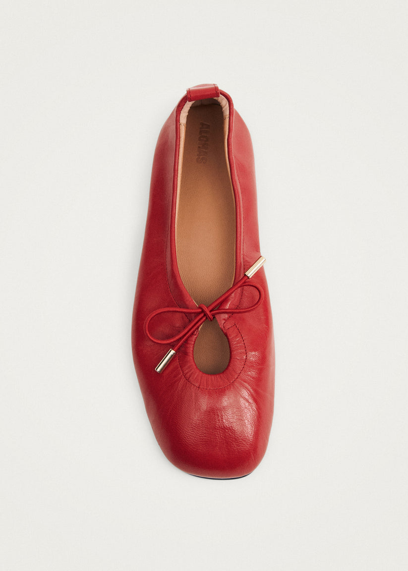 ALOHAS Rosalind Leather Ballet Flats