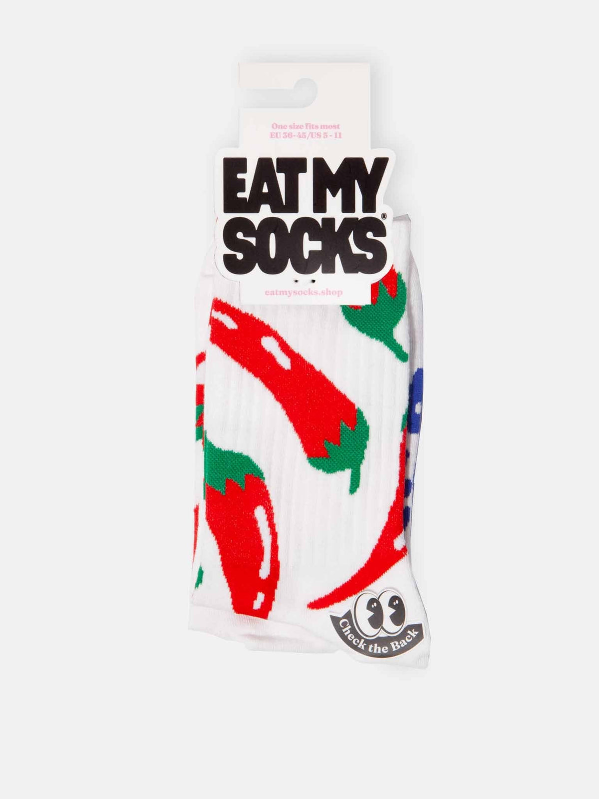 The WOW Effect Co. Eat My Socks Adult Flat Socks