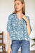 EMERSON FRY Puff Isla Top in Cassis