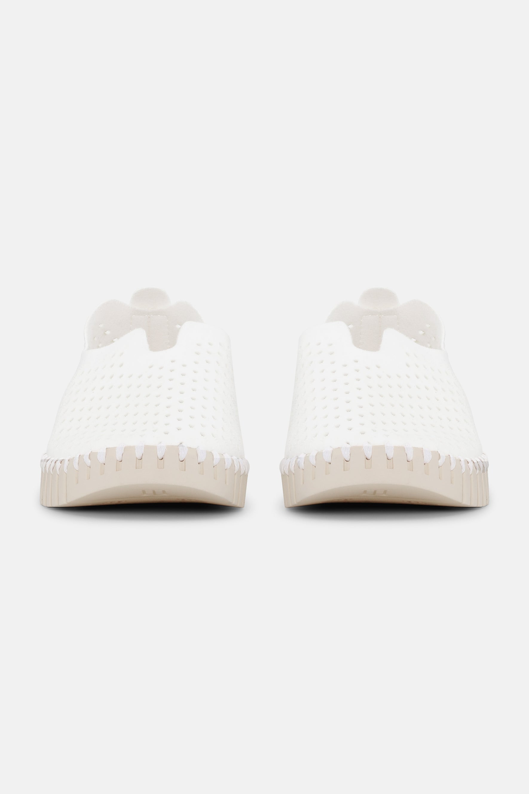 Ilse Jacobsen Tulip Slip-On w/White Sole in White