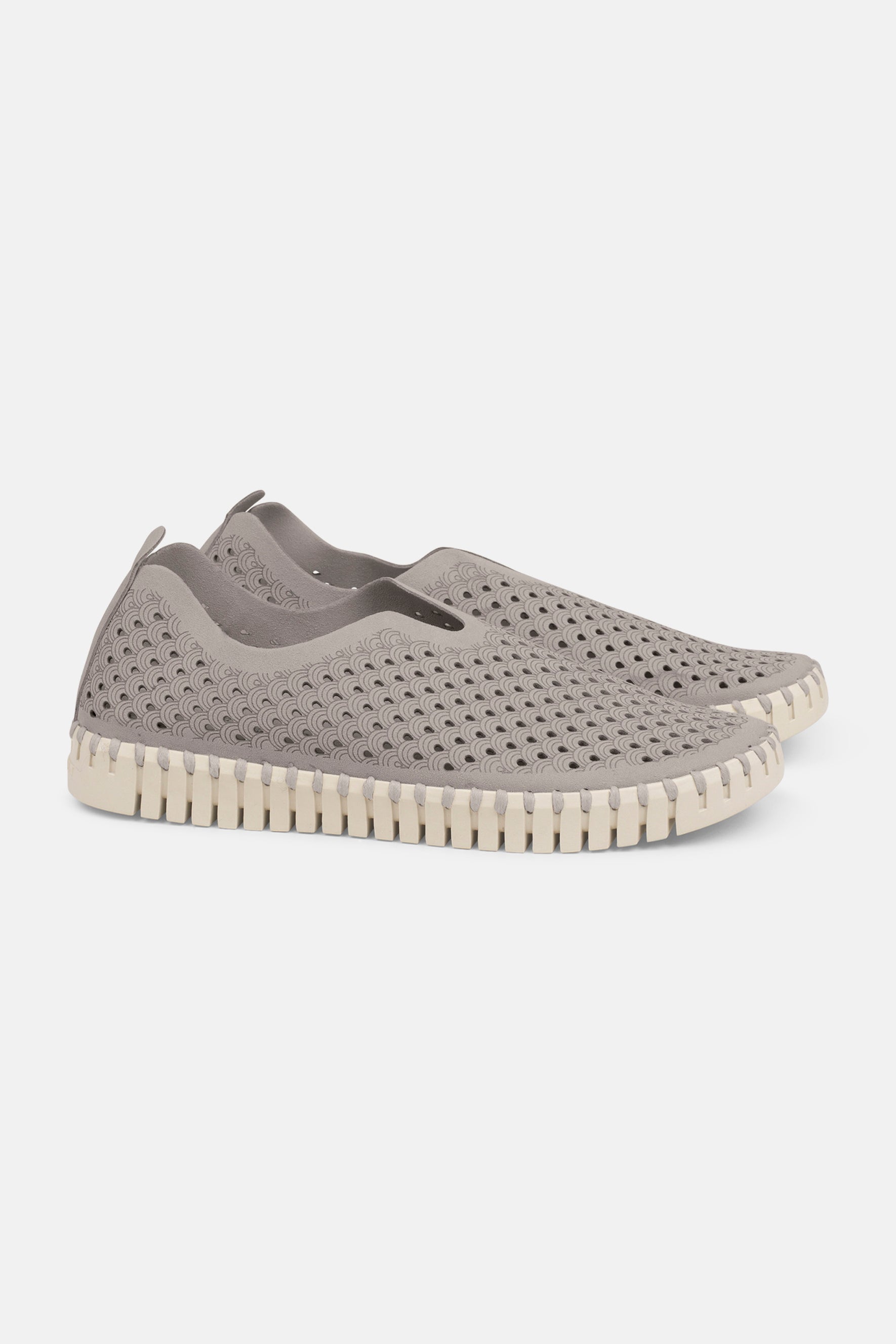 Ilse Jacobsen Tulip Slip-On w/White Sole in Atmosphere