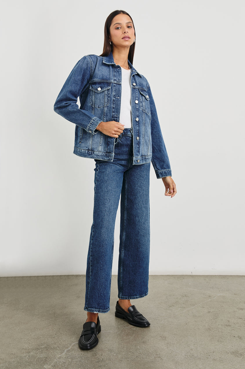 Rails Grove Boyfriend Trucker Jacket