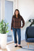 LE JEAN Sabine Straight Mid Rise in Dark Side