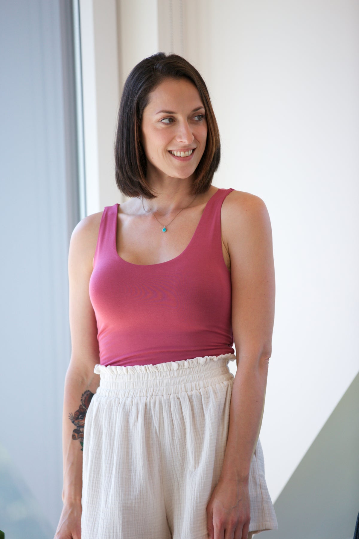 NYLAND Zaylee Jersey Tank Berry Smoothie