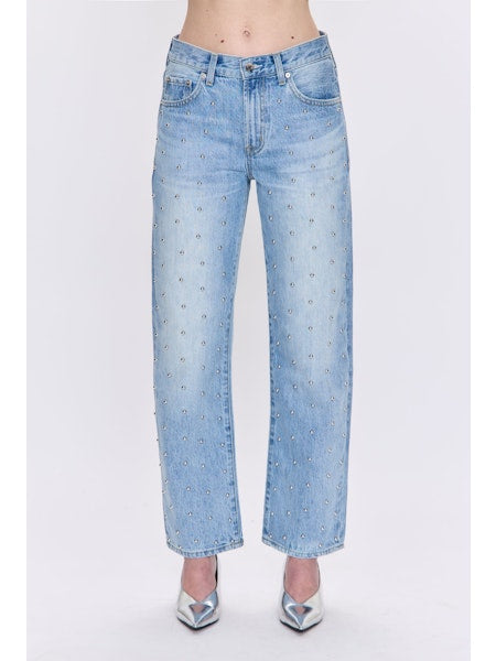 PISTOLA Lexi Mid Rise Bowed Straight in Aries