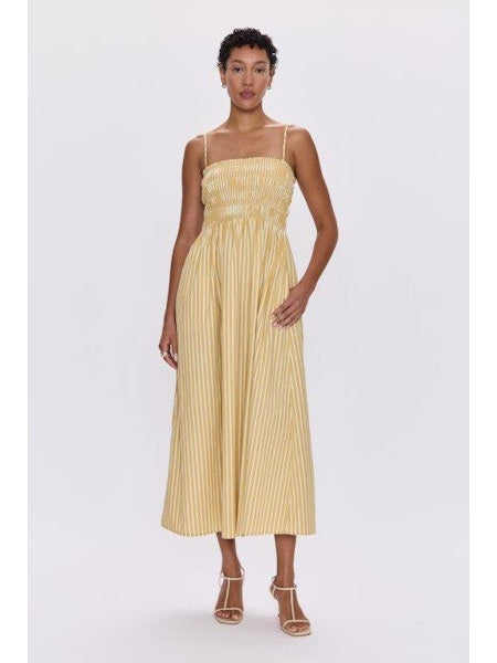 PISTOLA Bianca Smocked Bodice Dress