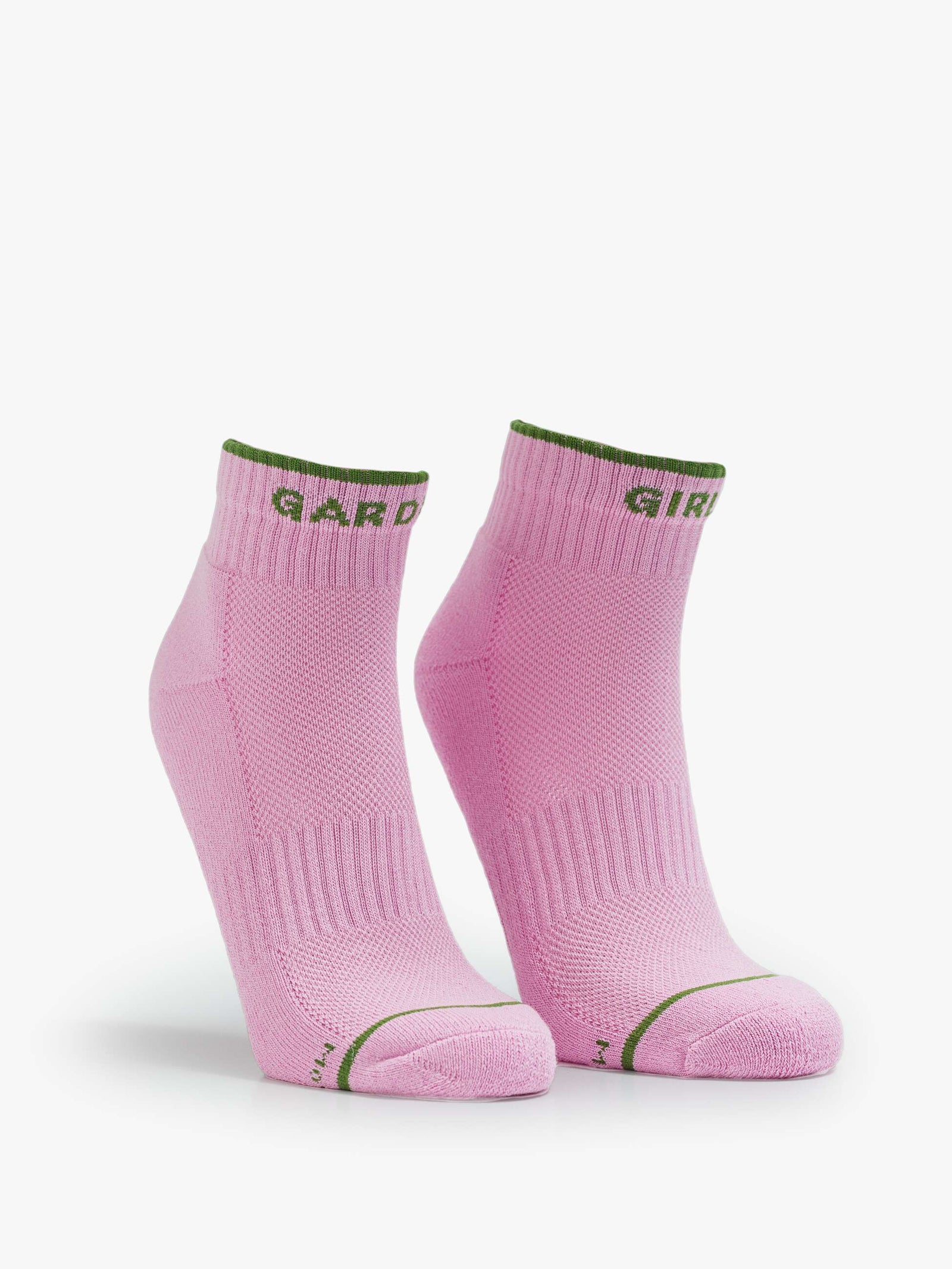 Mother Baby Steps Ankle in Pink Garden Girl