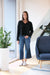 PROJECT SOCIAL T Getaway Notch Neck Sweater Rib Pullover