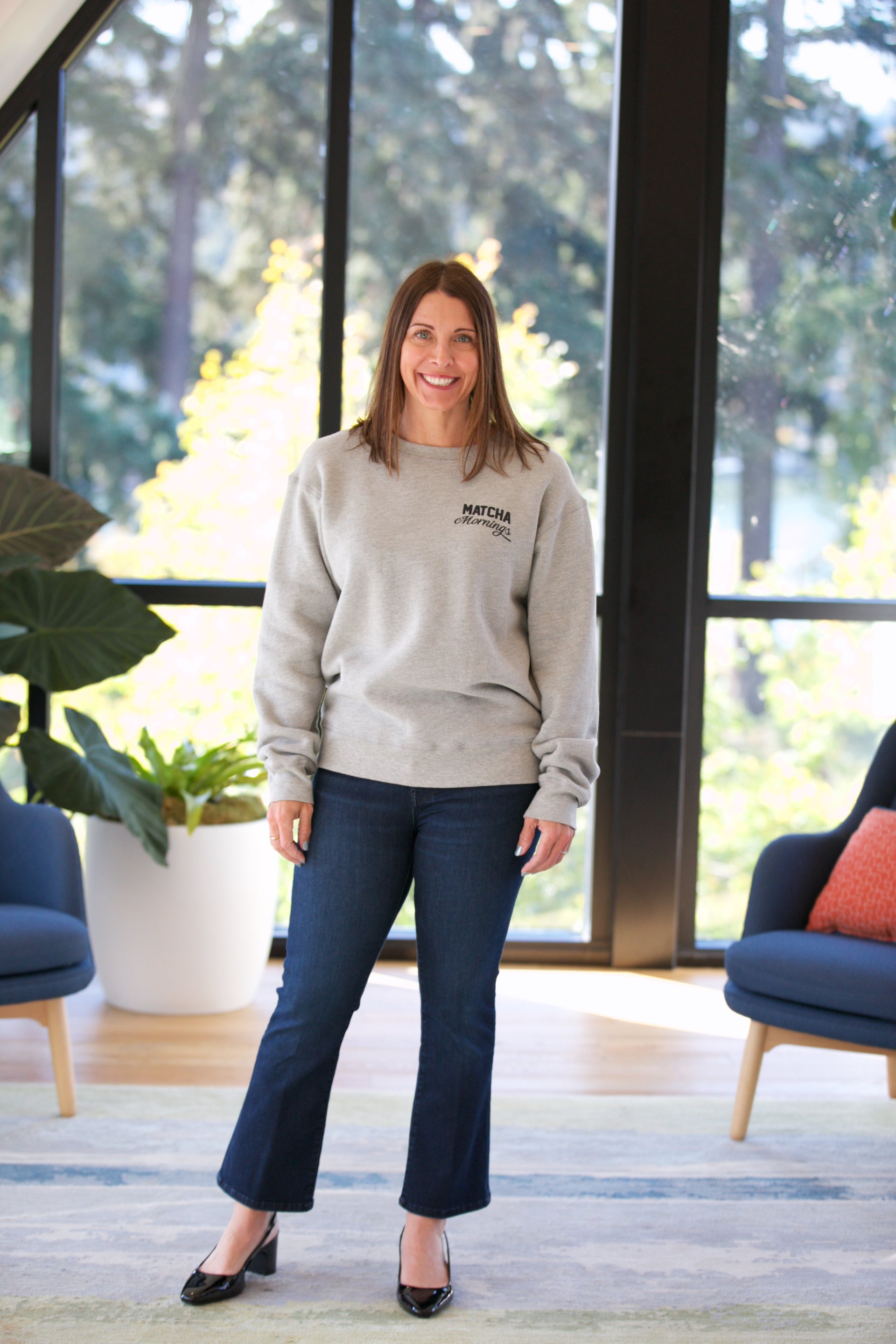 PROJECT SOCIAL T Matcha/Martini Reversible Sweatshirt