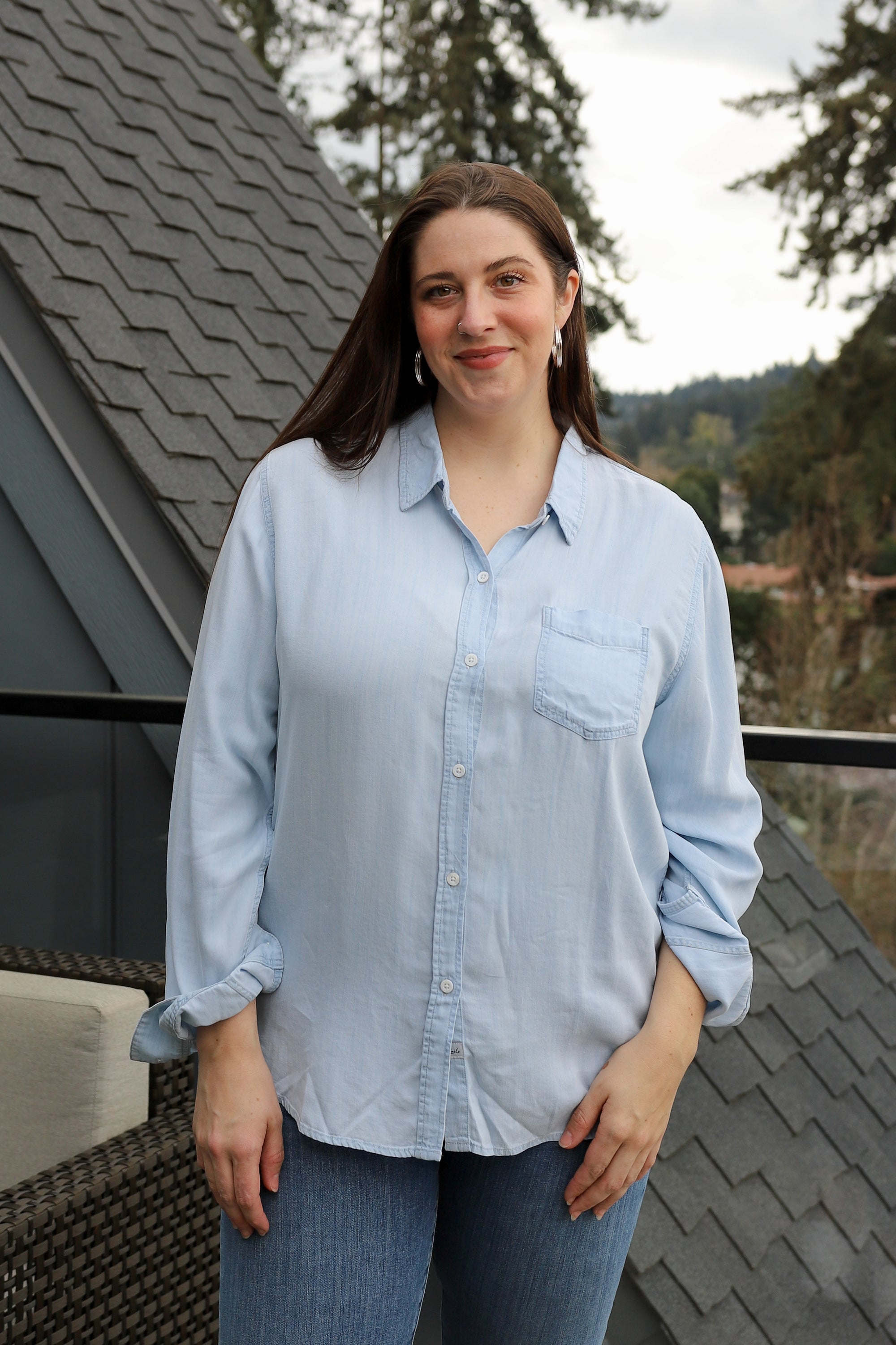Rails Ingrid Shirt in Light Vintage
