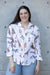 Rails Charli Button Down in Jungle Animals