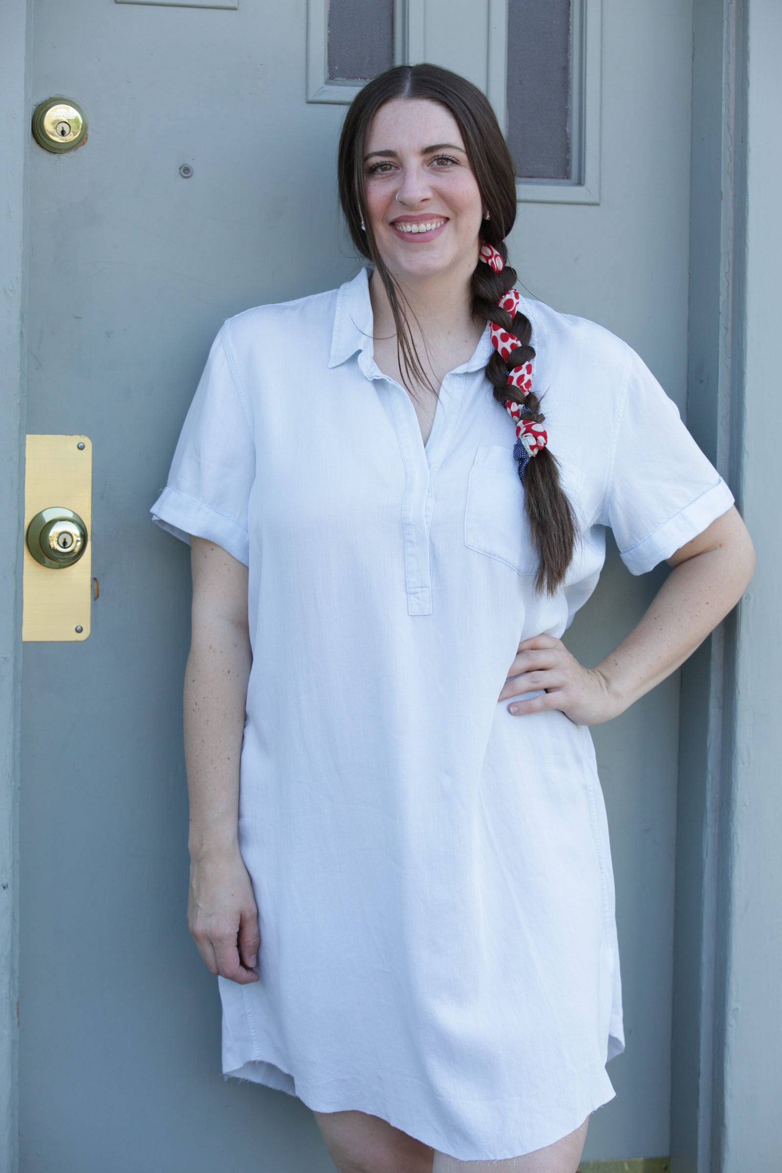 Rails Valerie Shirt Dress in Light Vintage