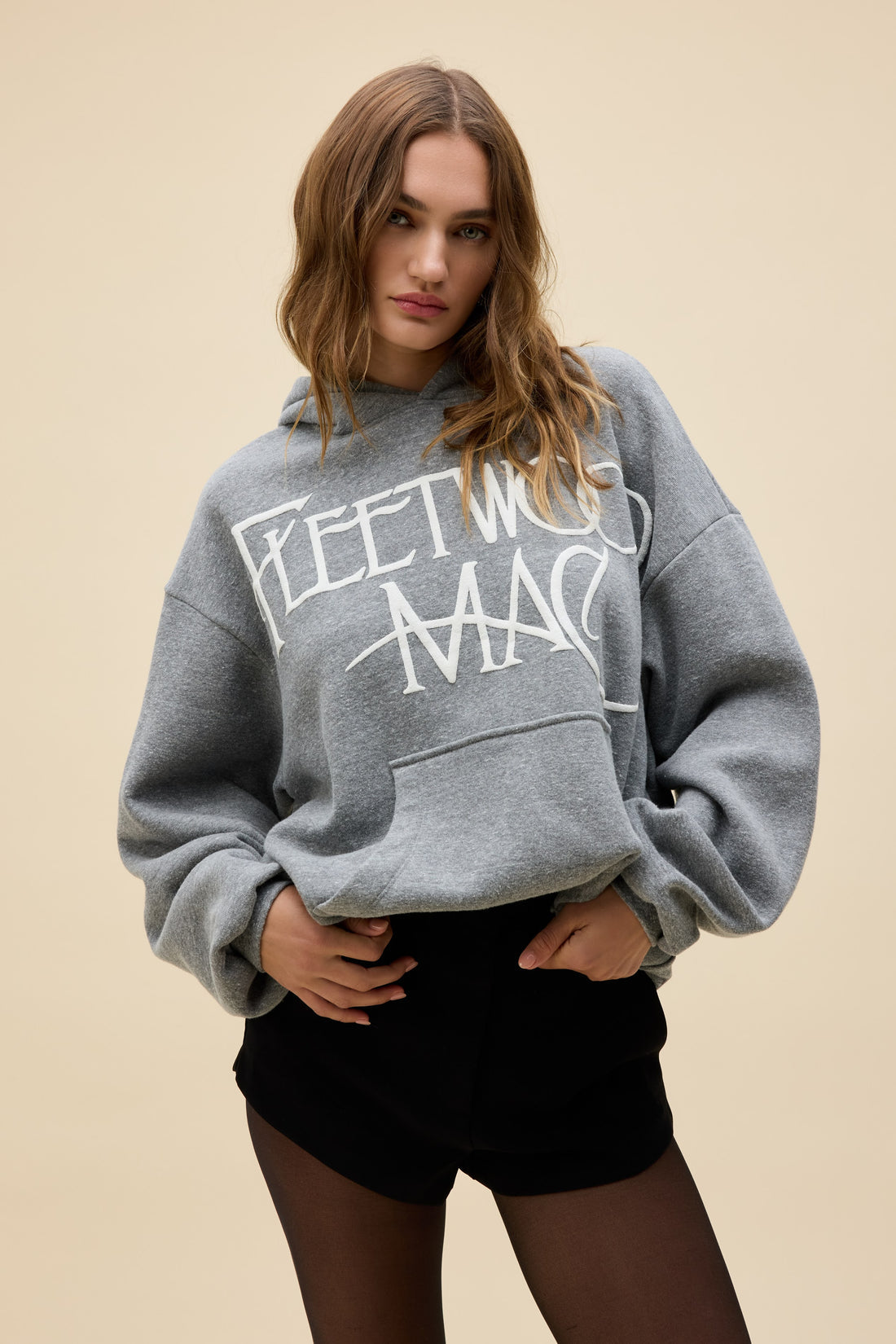 DAYDREAMER Fleetwood Mac Logo Oversized Hoodie