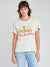 Self Contrast Cherie T-Shirt in Live Kind