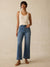 Faherty Stretch Terry Patch Pocket Ankle Pant in Riverton