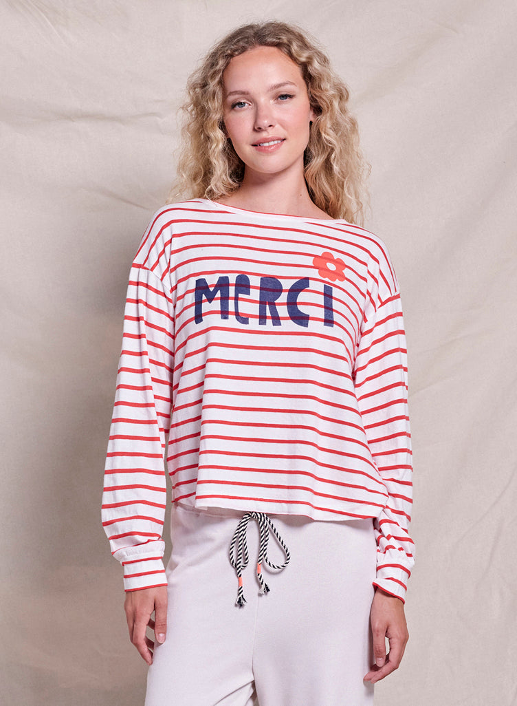 Sundry L/S Crew Pullover - Merci