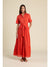 Birds of Paradis by Trovata Martine Dress in Tomato