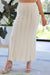 Sadie & Sage Baby Chevron Knit Maxi Skirt w/ Lining