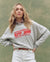 THE GREAT. The Teammate Sweatshirt w/ Smooth Sailin Graphic