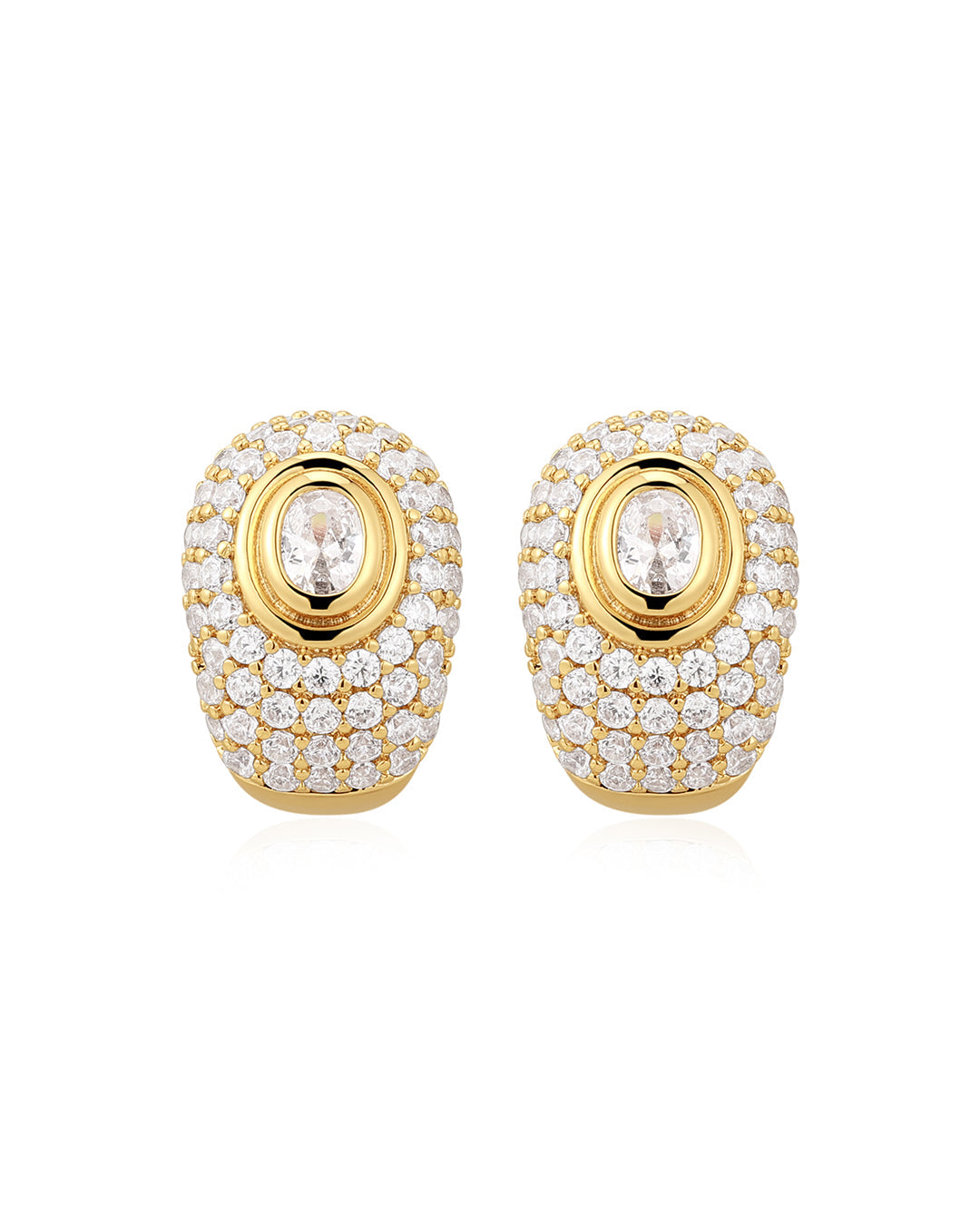LUV AJ The Pave Jewelle Studs