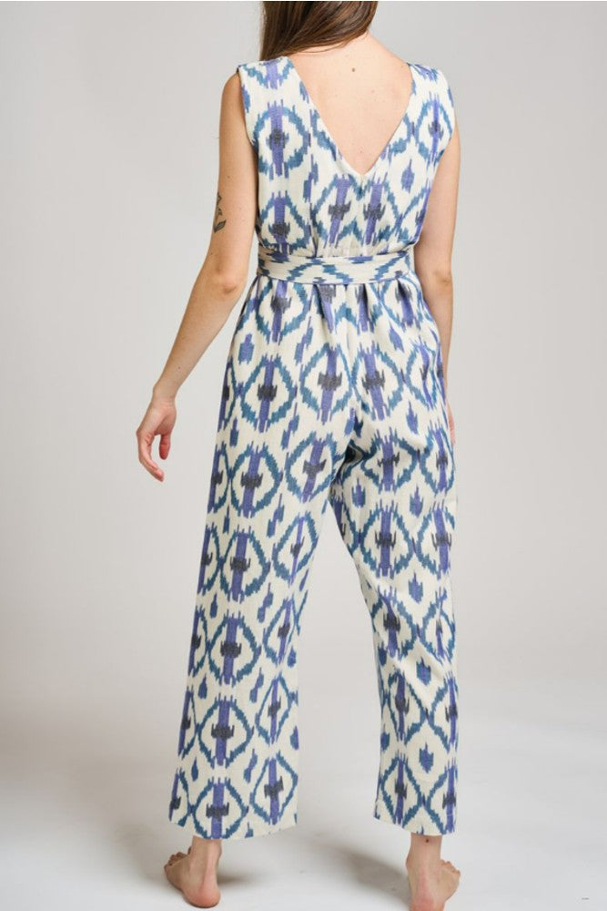 Mata Traders Jana Jumpsuit Seashore Ikat