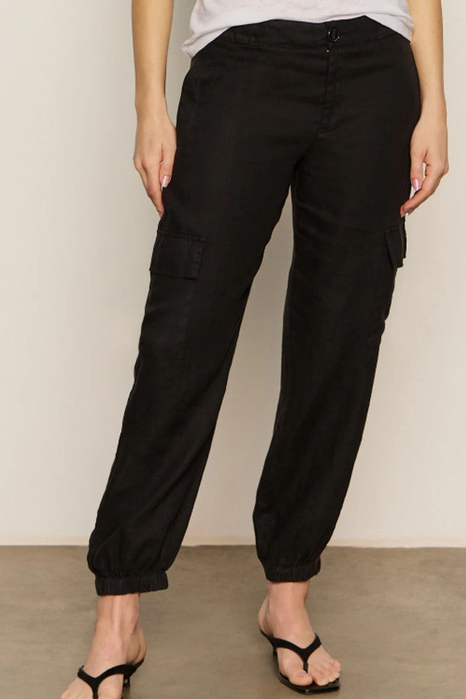 Sanctuary Take Over Linen Jogger