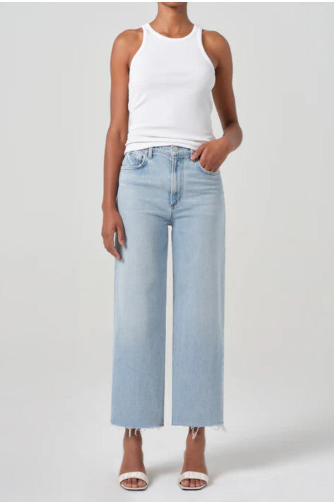 AGOLDE Ren High Rise Wide Leg in Beam