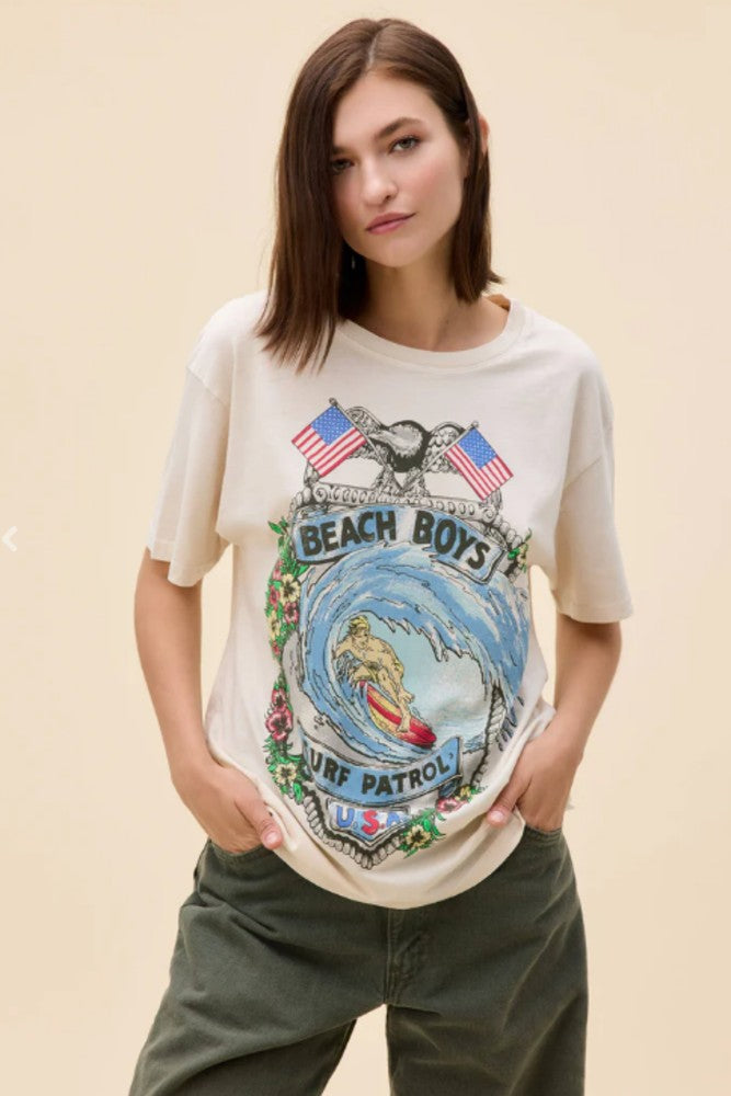DAYDREAMER Beach Surf Patrol Boyfriend Tee